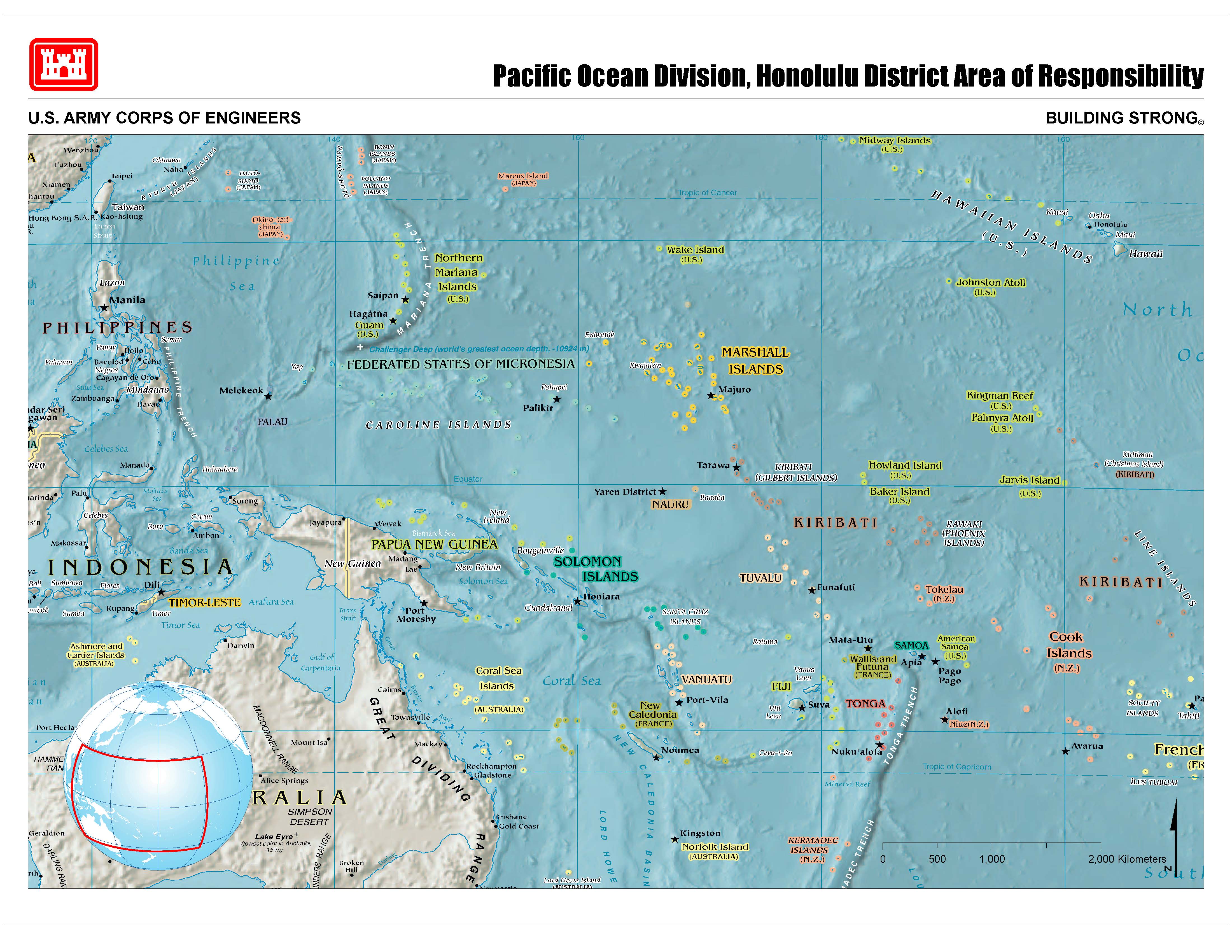 Honolulu District > Missions > Regulatory > Office Locations